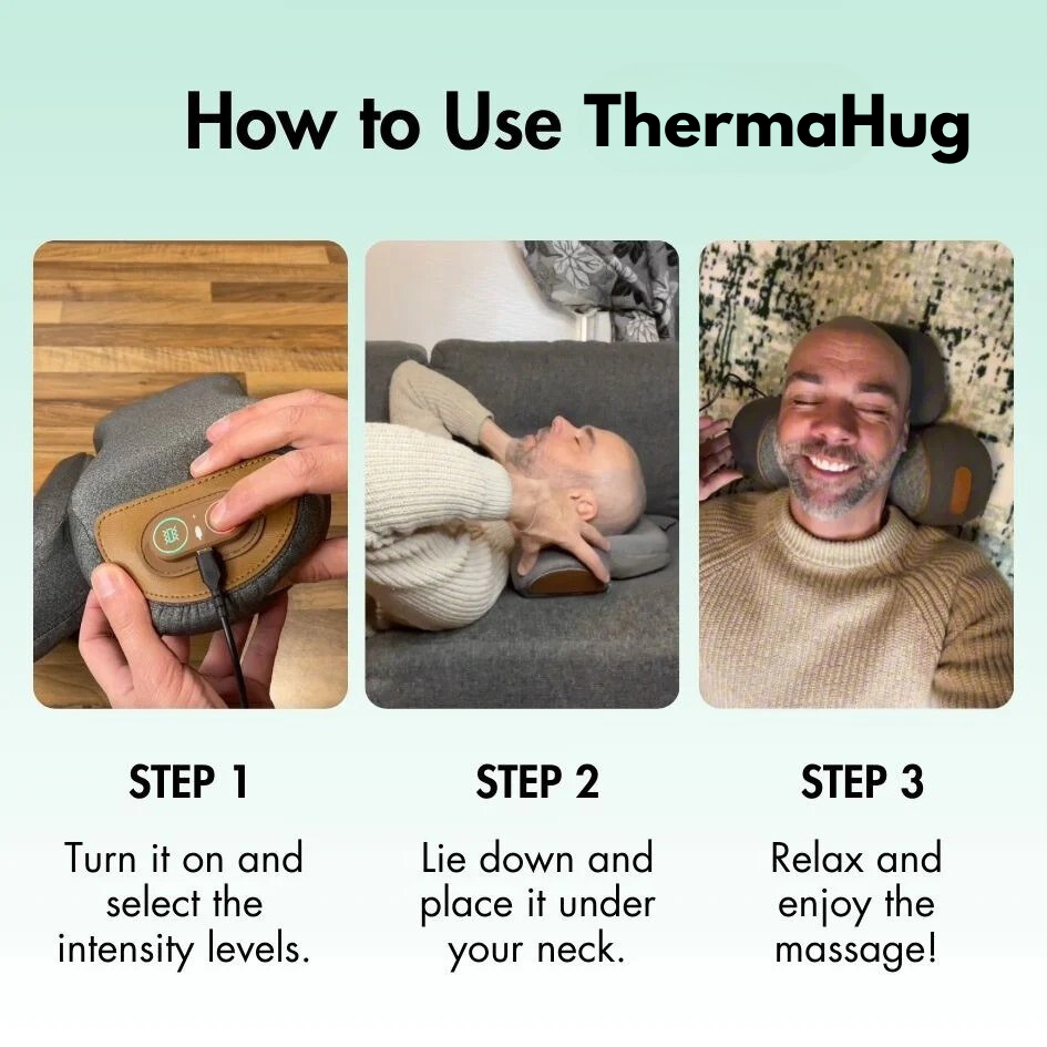 ThermaHug The 3-in-1 Neck Massager